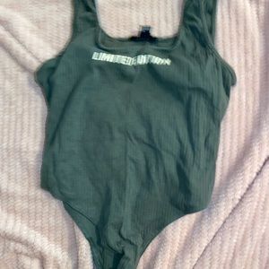 Green body suit limited edition